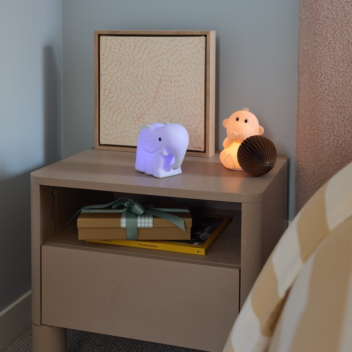 Teeny LED Rechargable Kids Lamp in Grey-img-6