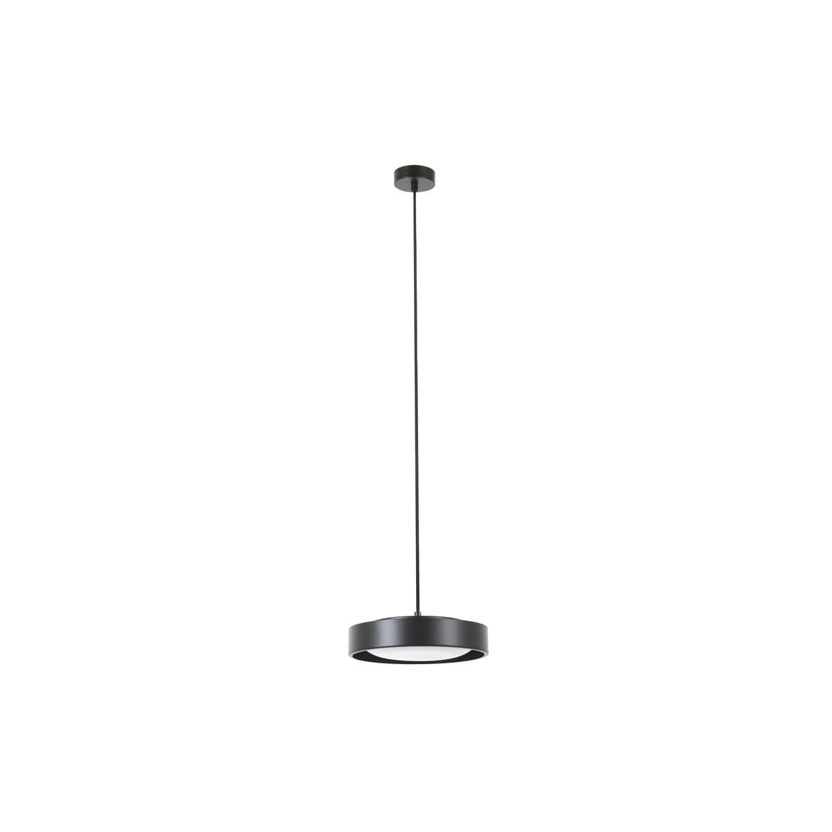 Uno 1 Light Pendant In Black-img-1