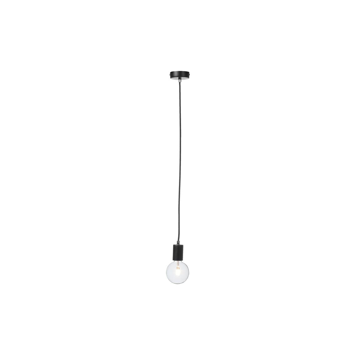 Create 1 Light Pendant in Black