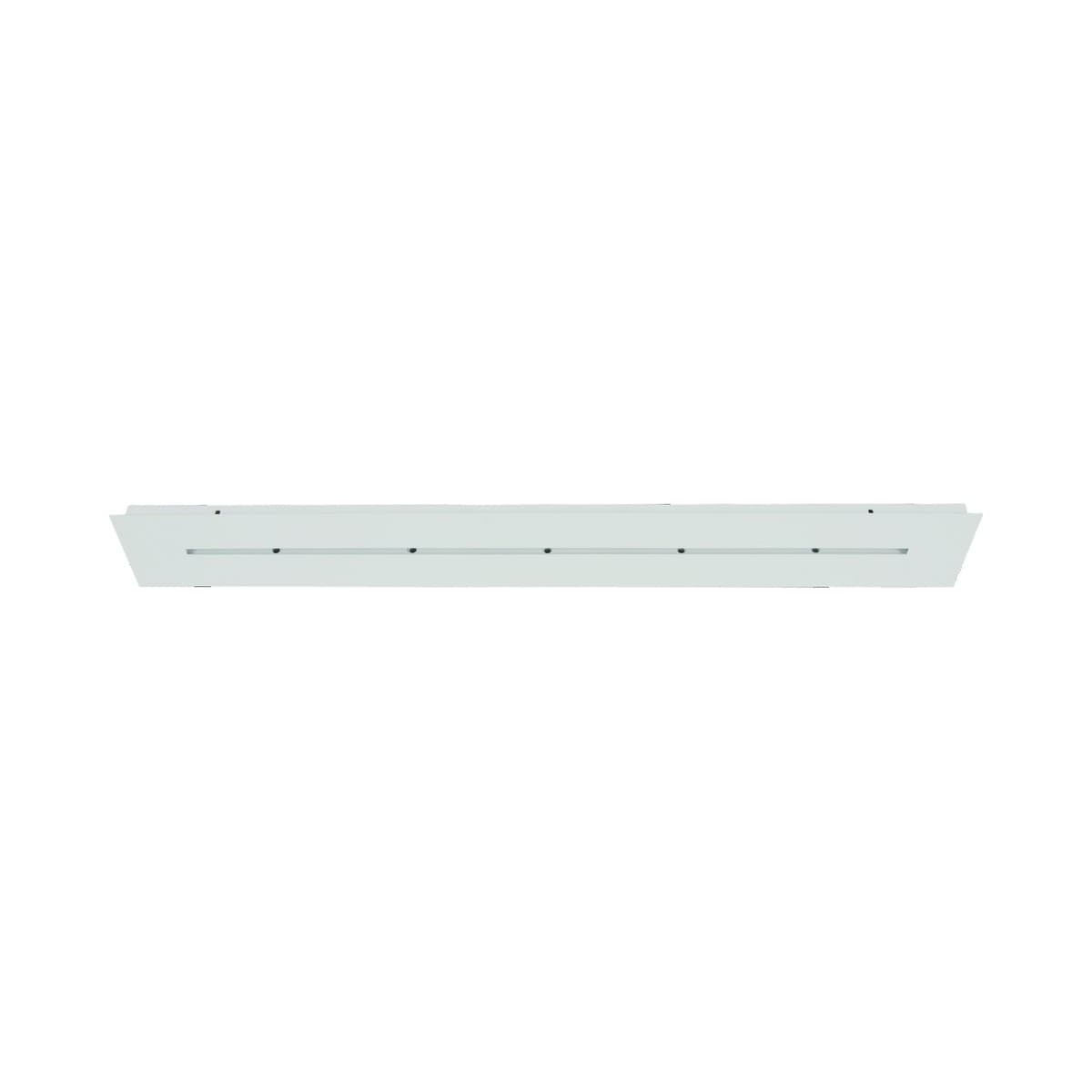 Enhance 900mm 11 Light Rectangle Cluster Plate in White-img-1
