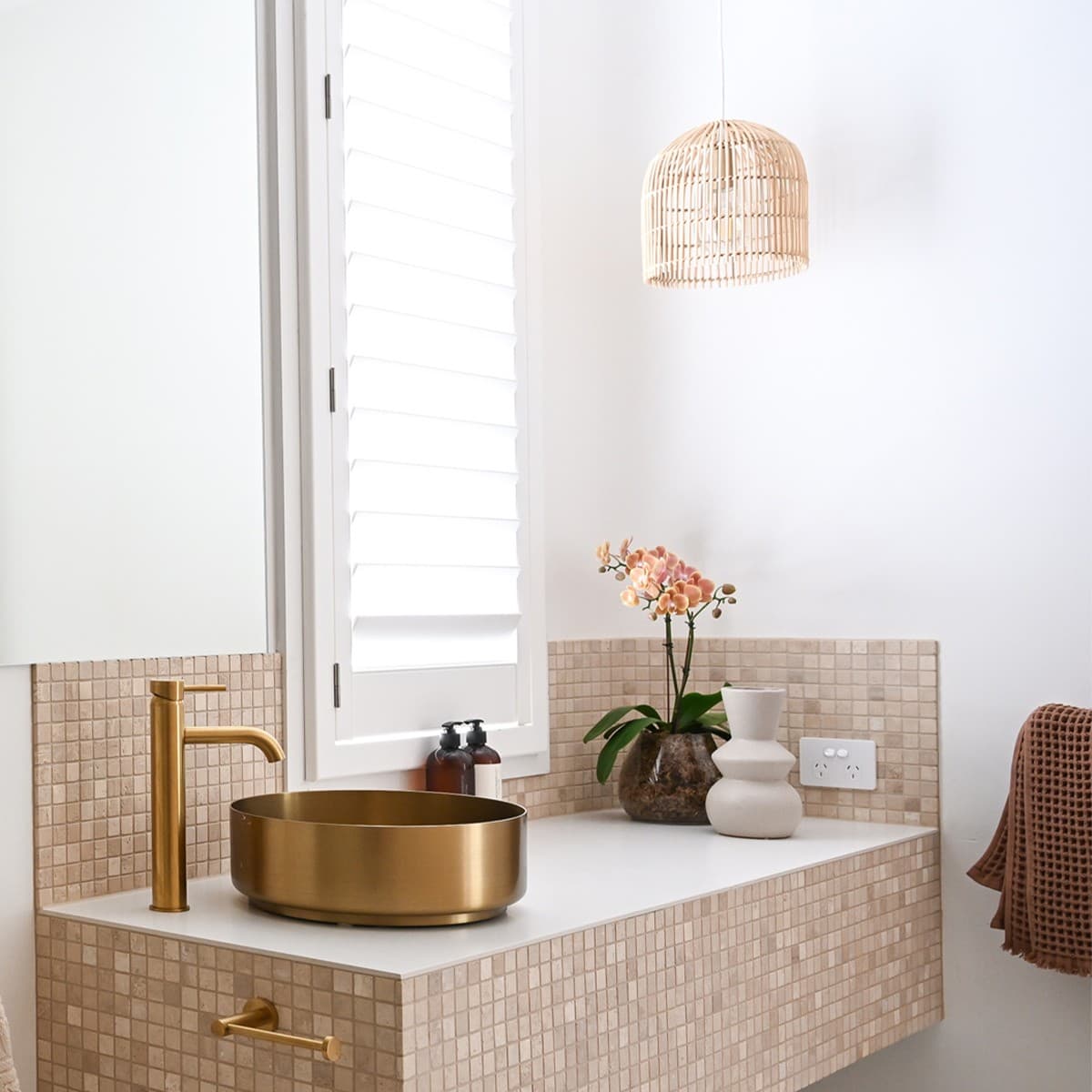 Herman 1 Light 250mm Tall Pendant in Natural-img-2