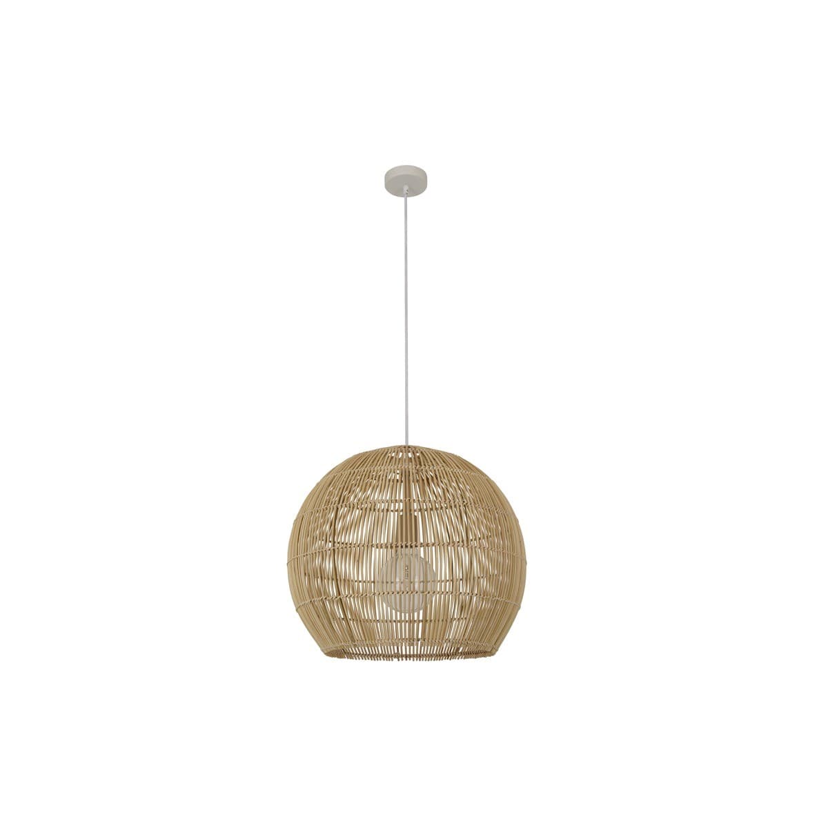 Herman 1 Light 500mm Round Pendant in Natural-img-1