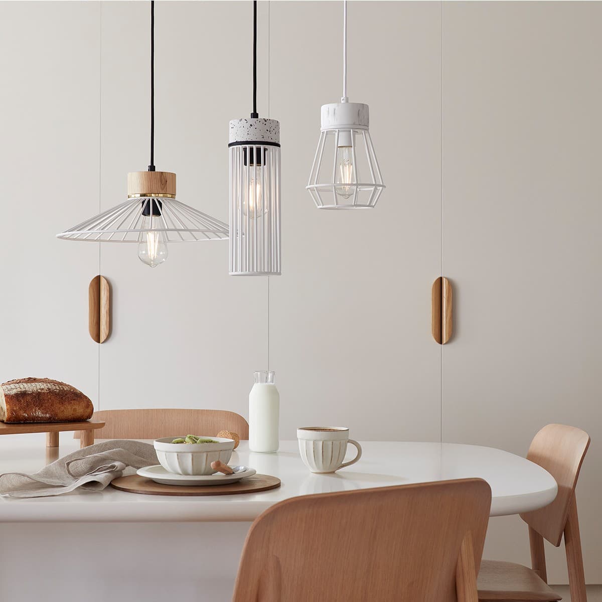 Lexicon Conical Cage Shade in White-img-3