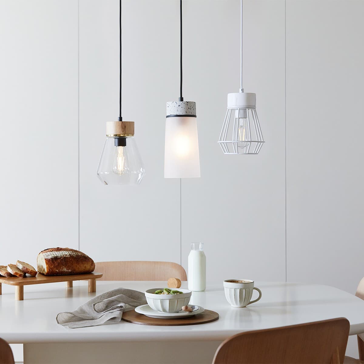 Lexicon Diamond Cage Shade in White