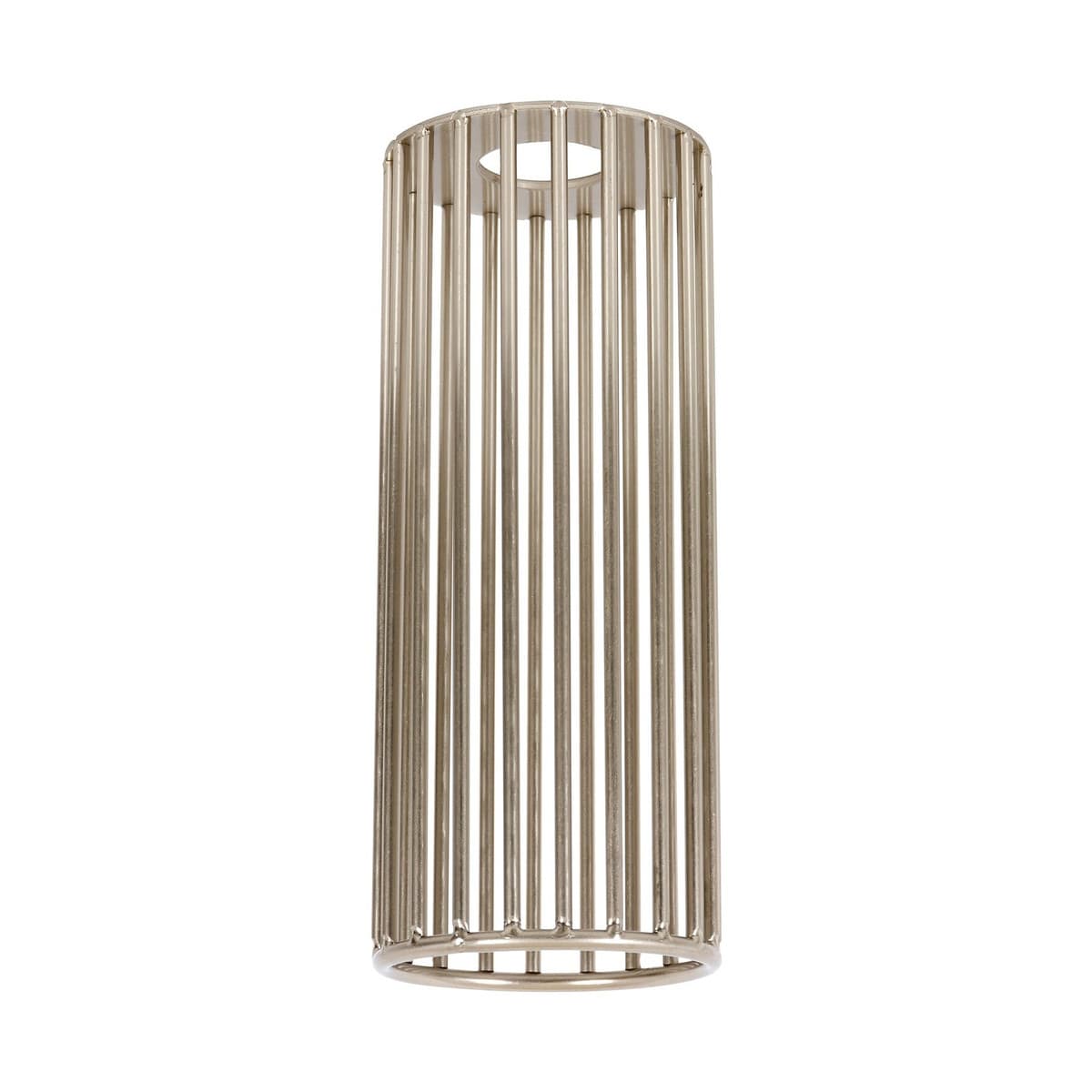 Lexicon Tall Cage Shade in Brushed Chrome-img-1