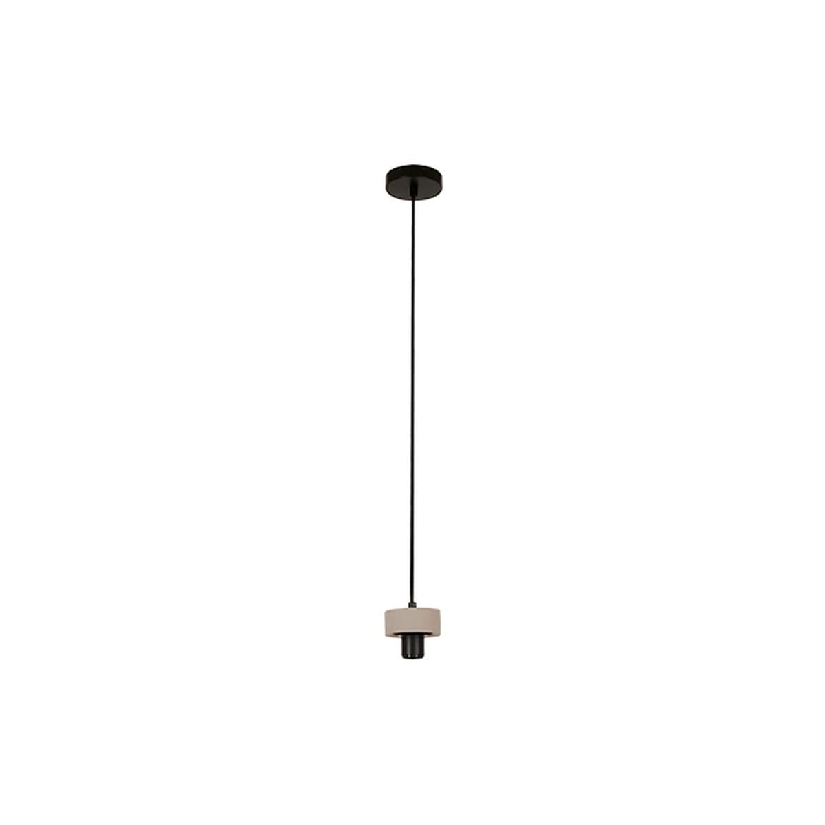 Lexicon 1 Light 2m Suspension in Concrete