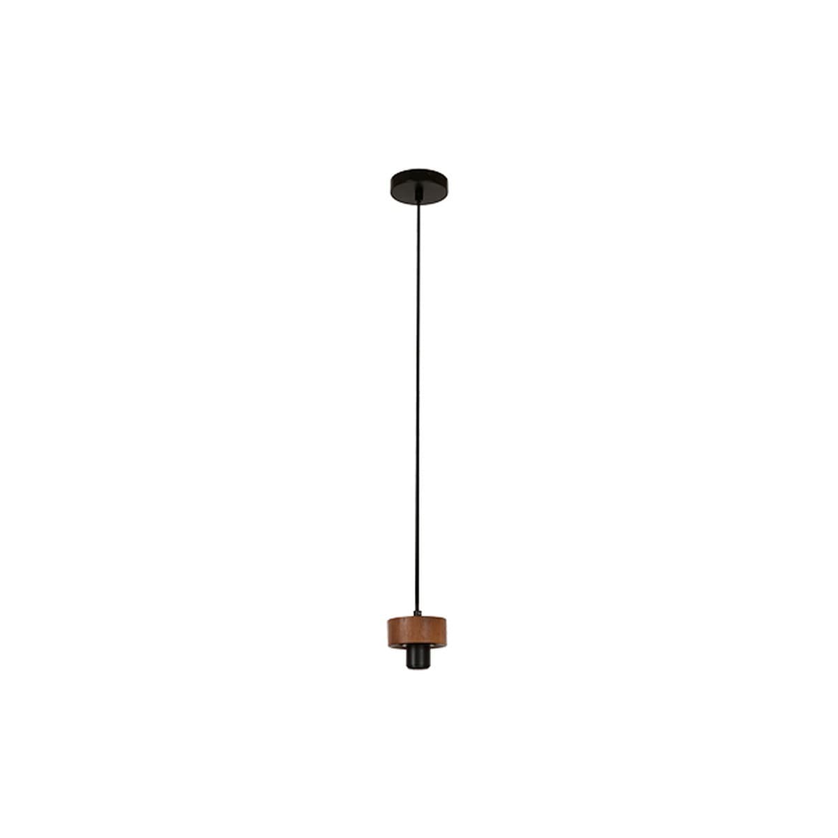 Lexicon 1 Light 2m Suspension in Walnut