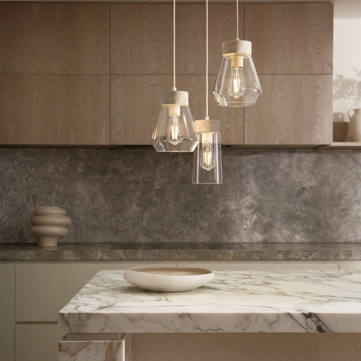 Lexicon Diamond Shade in Clear Glass-img-5