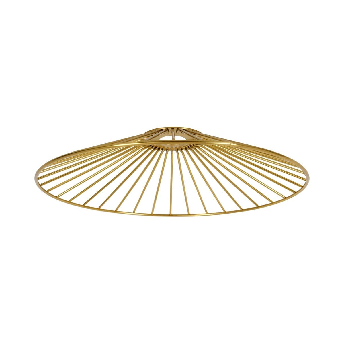 Lexicon Conical Cage Shade in Brass-img-1