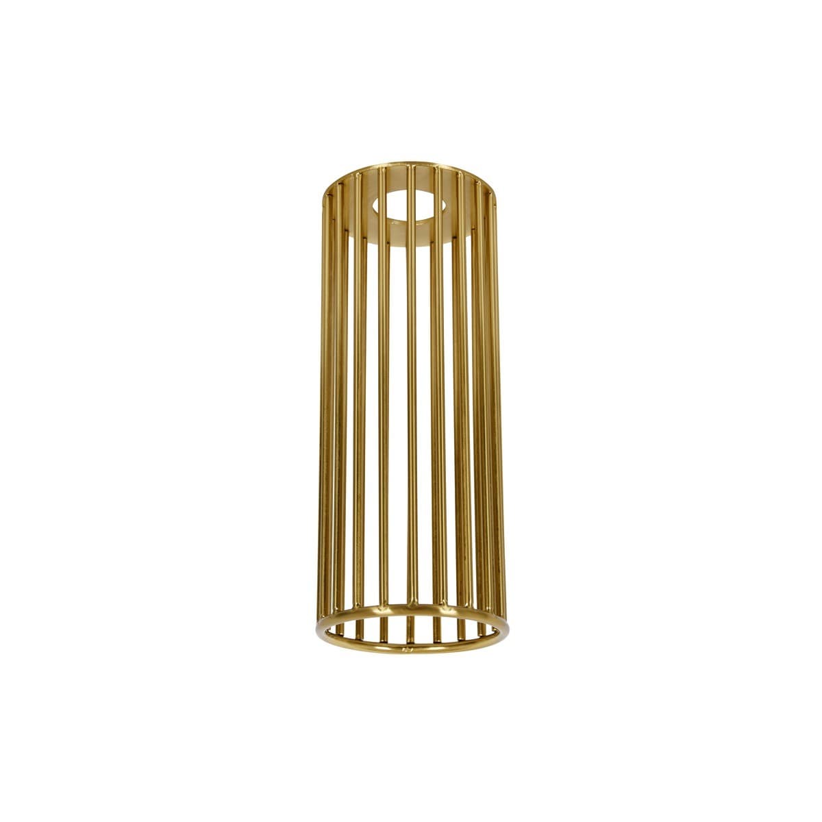 Lexicon Tall Cage Shade in Aged Brass-img-1