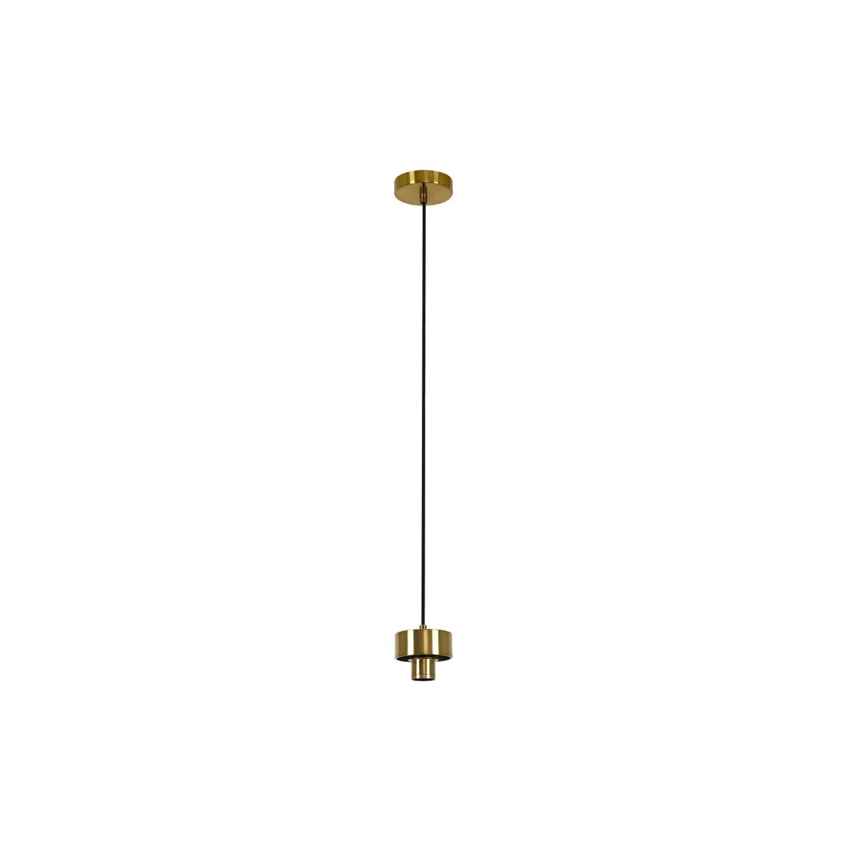 Lexicon 1 Light 2m Suspension in Aged Brass