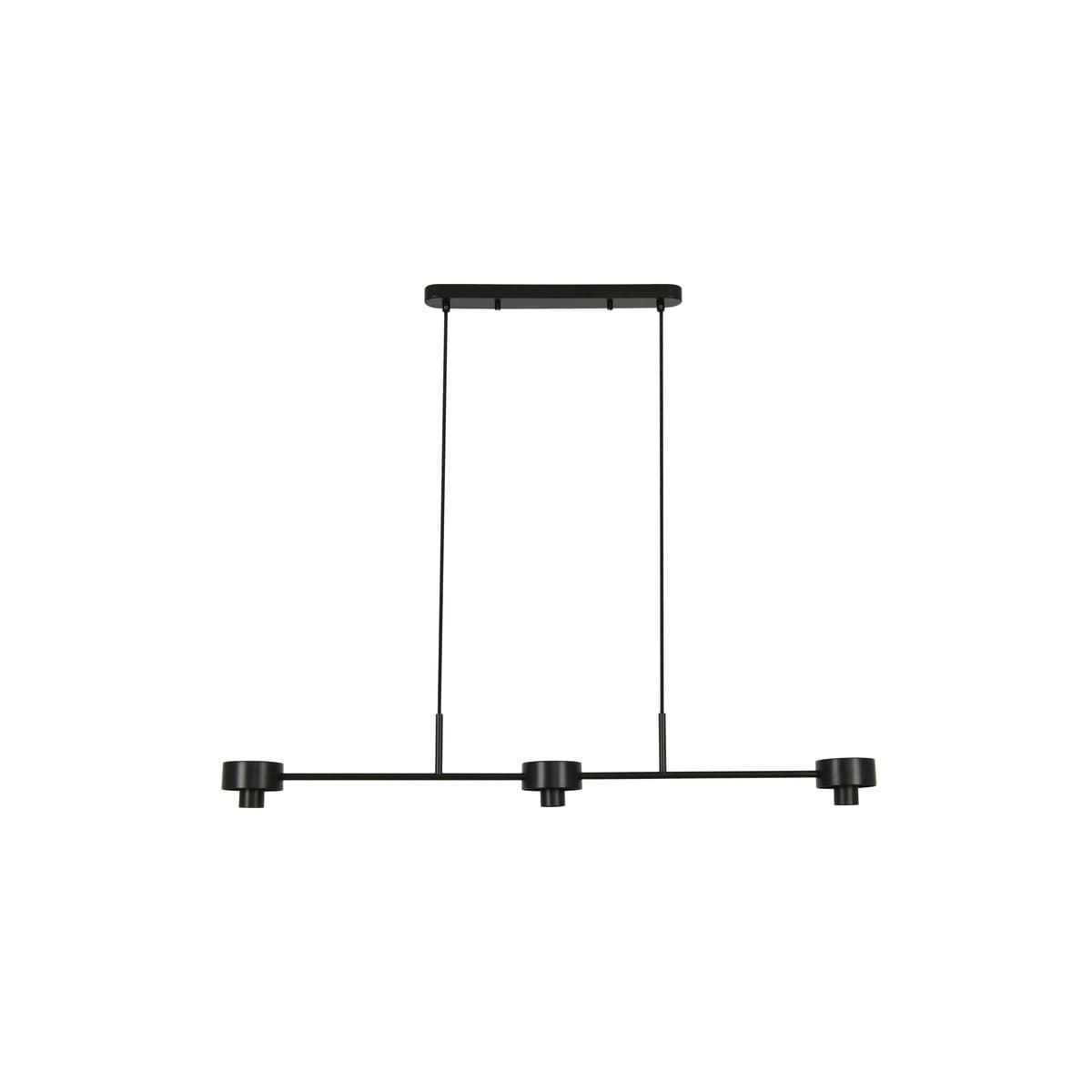 Lexicon 3 Light Bar Pendant in Black-img-1