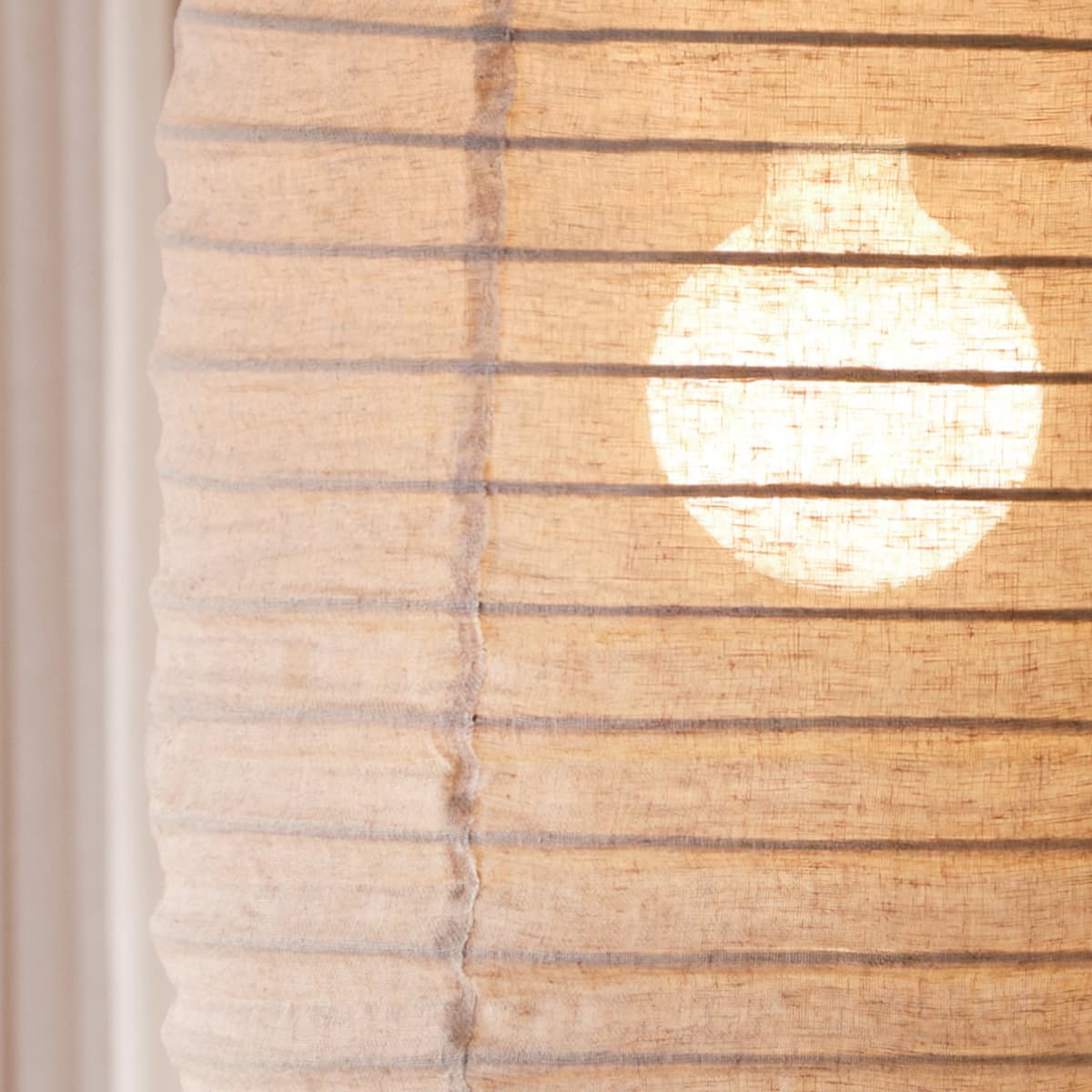 Tamarind Capsule Handcrafted Linen Shade Only in Natural