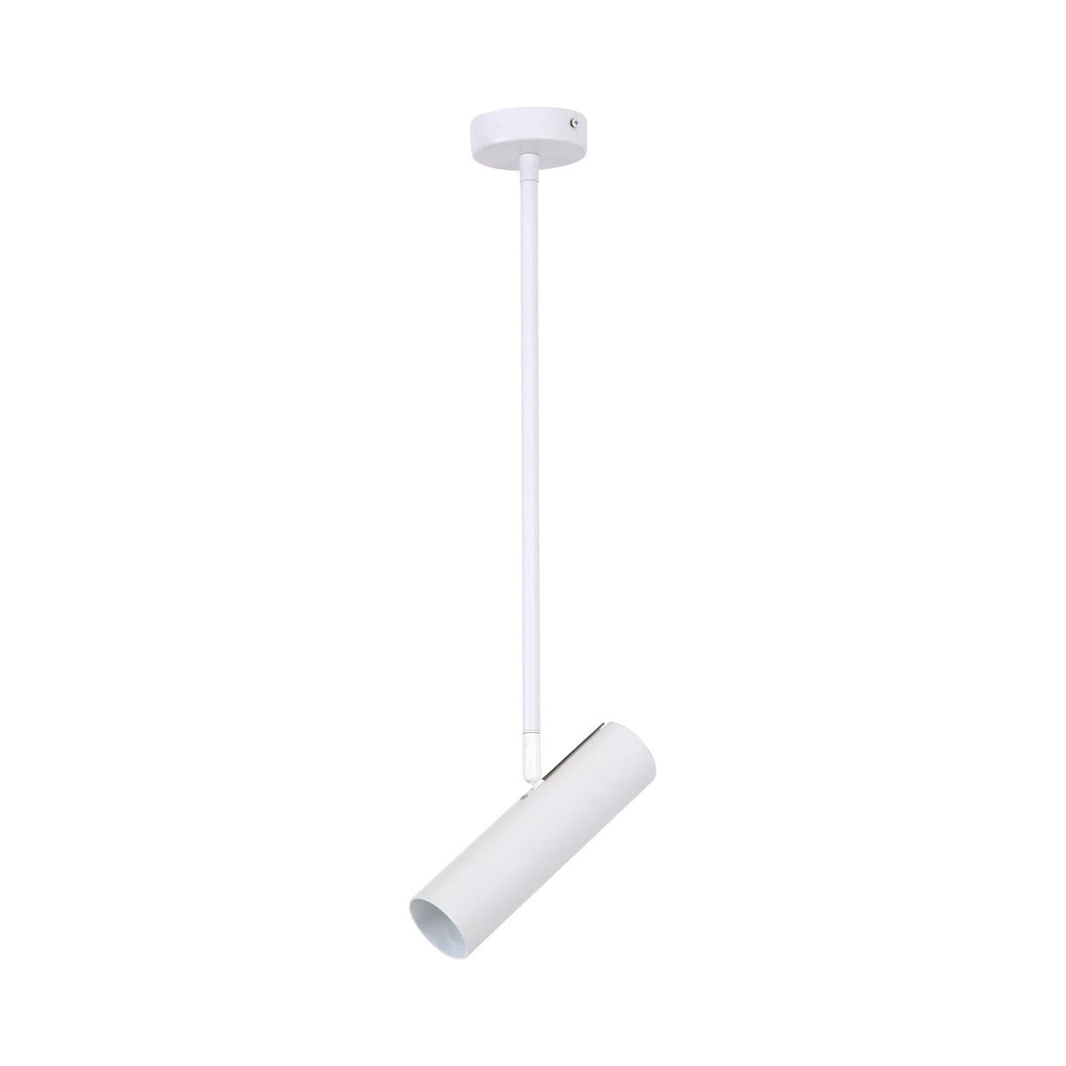 Nevada 1 Light Adjustable Spotlight Pendant in White-img-1