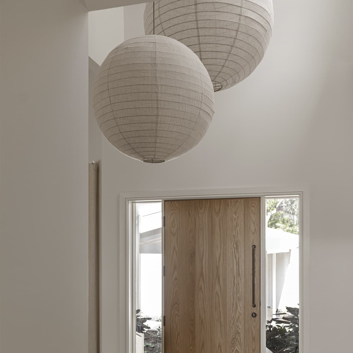 Tamarind 800mm Round Handcrafted Linen Shade Only in Natural-img-3