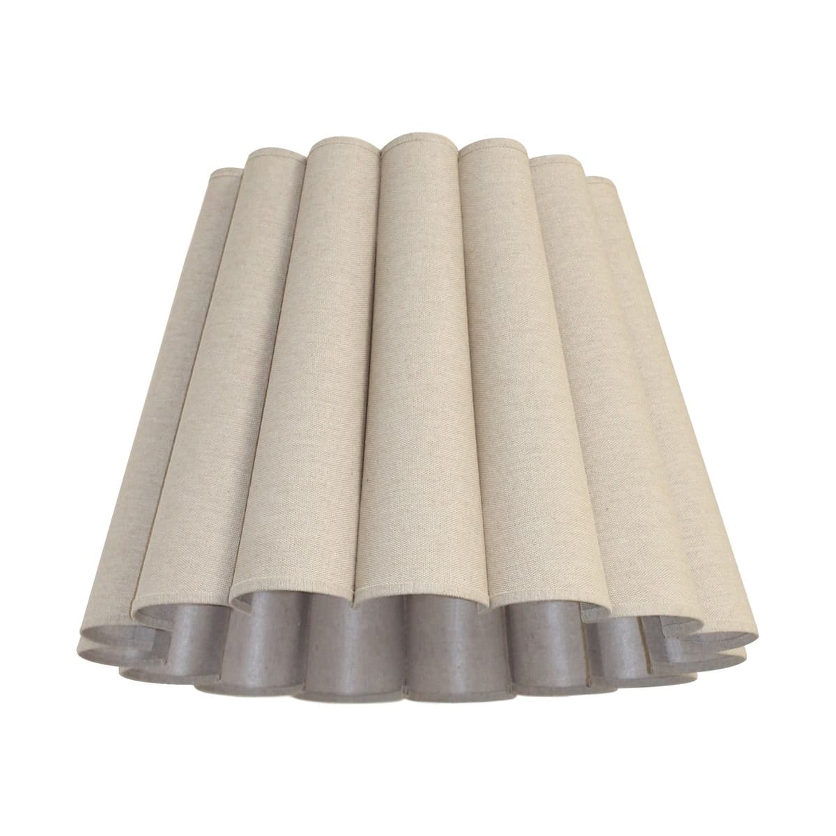 Viento Fluted Shade Only in Natural