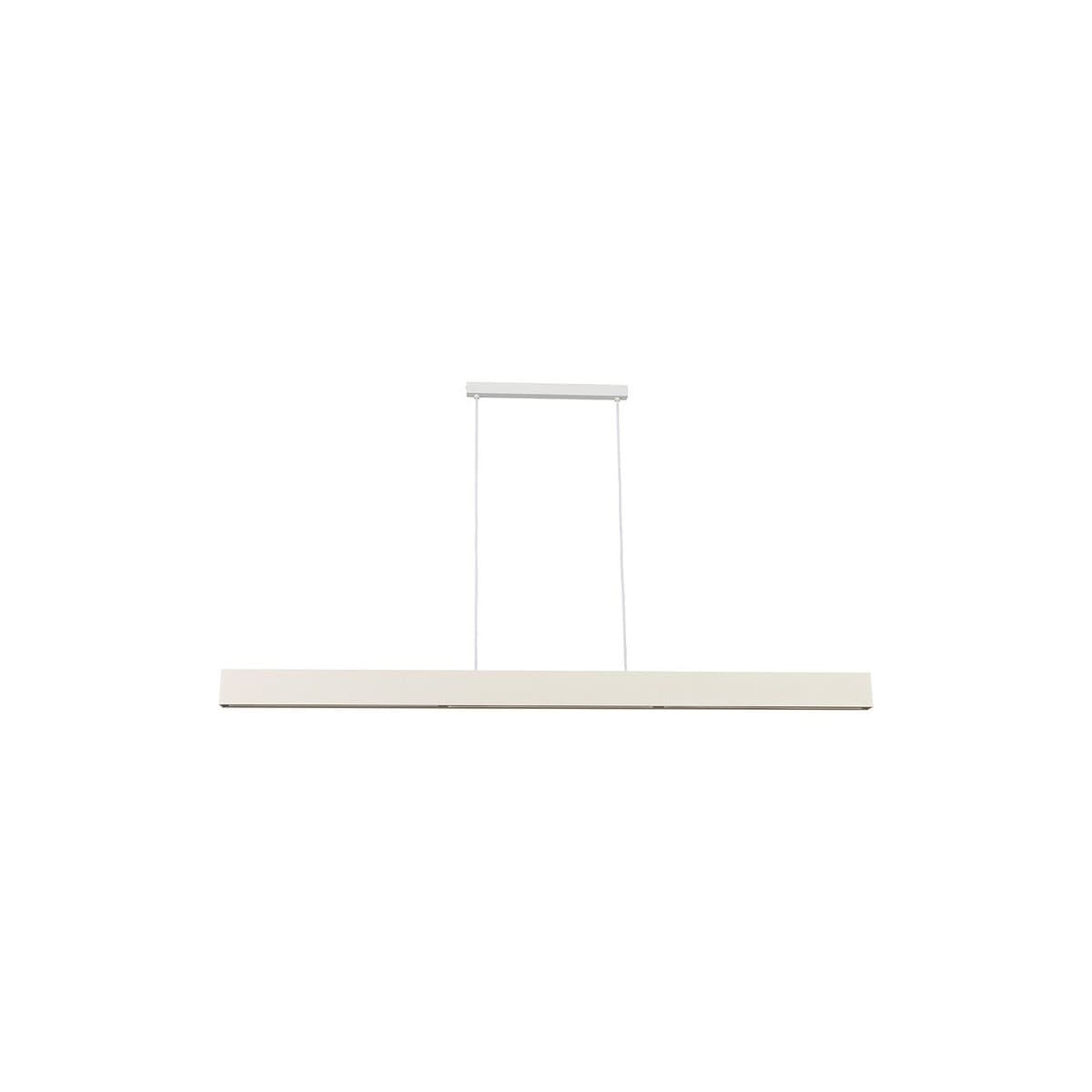 Palo 1.6m 3 Light S14d Linear Pendant in Chalk White-img-1