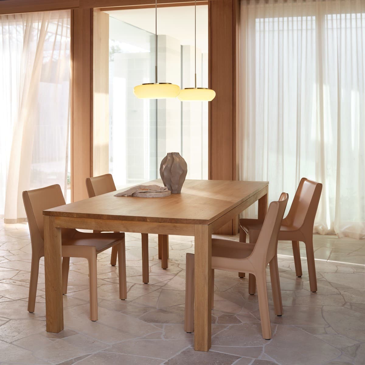 Loch 1 Light Pendant in Aged Brass with Milk Glass-img-2