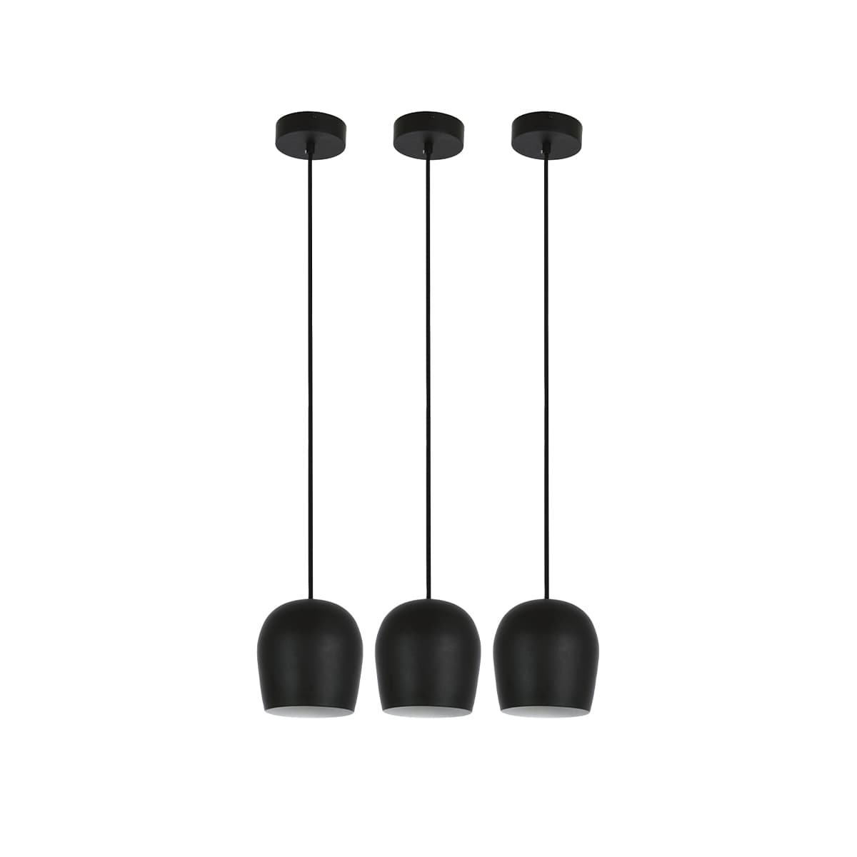 Trilo Pendant 3 Pack in Black-img-1
