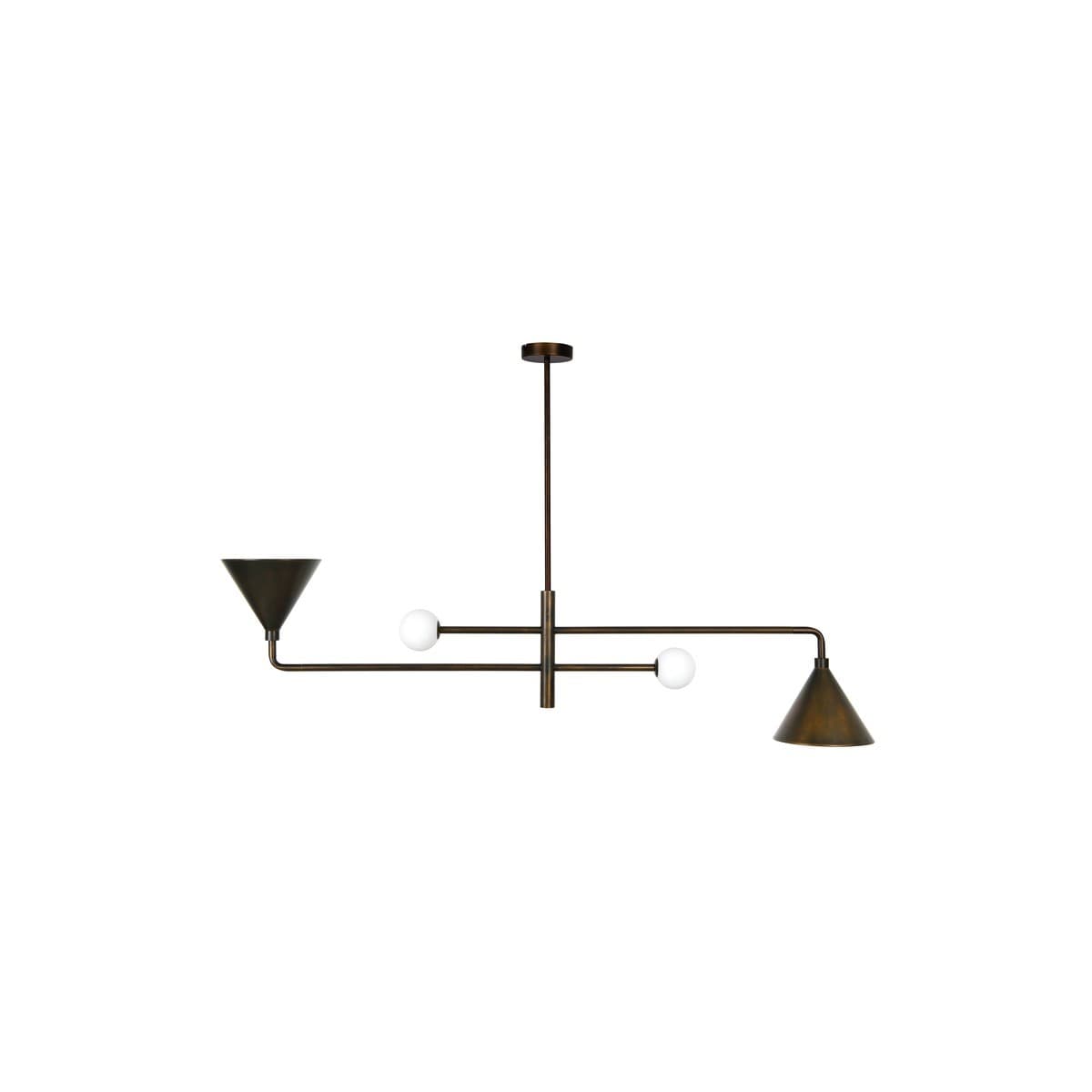 Miller 4 Light Pendant in Bronze