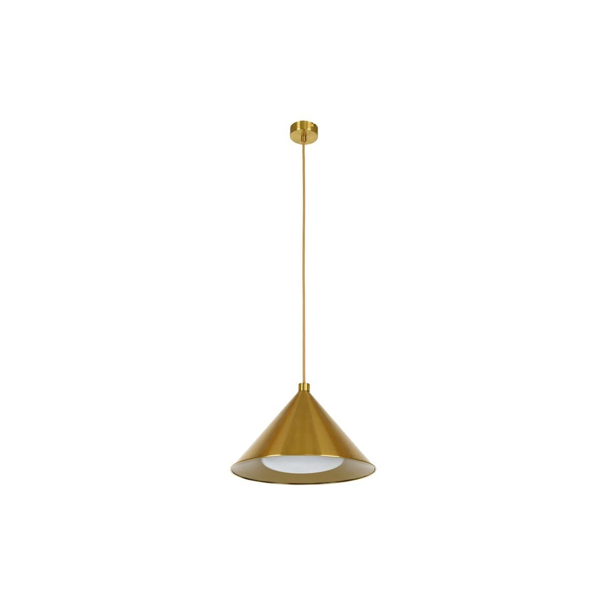 Sienna 1 Light Pendant in Aged Brass