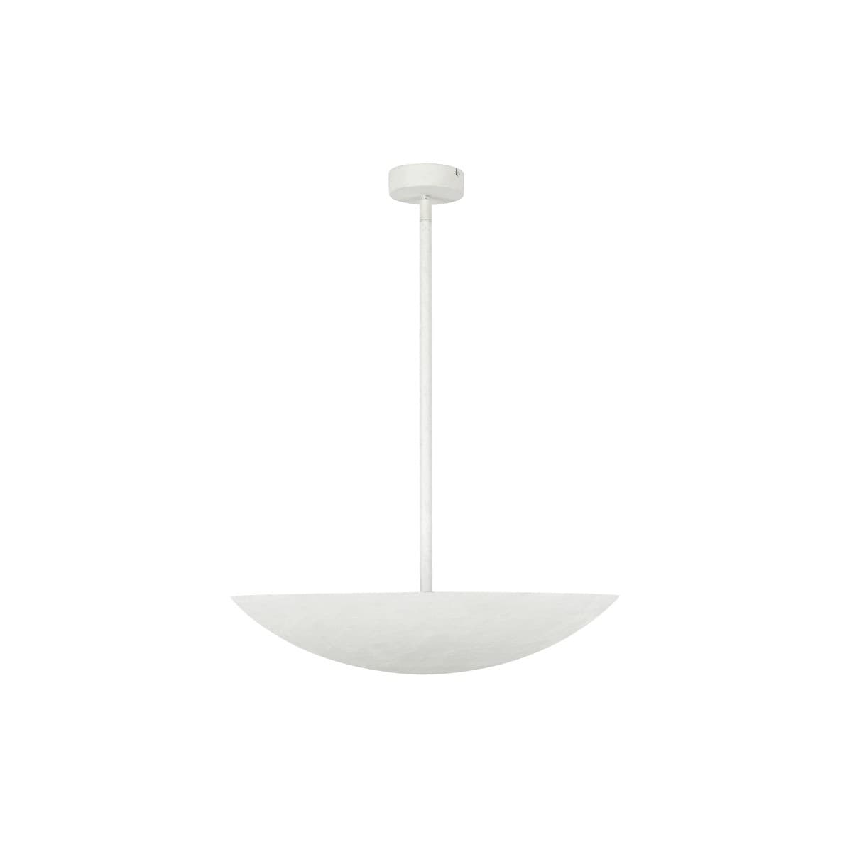 Sierra 4 Light Medium Pendant Uplighter in Textured White-img-1