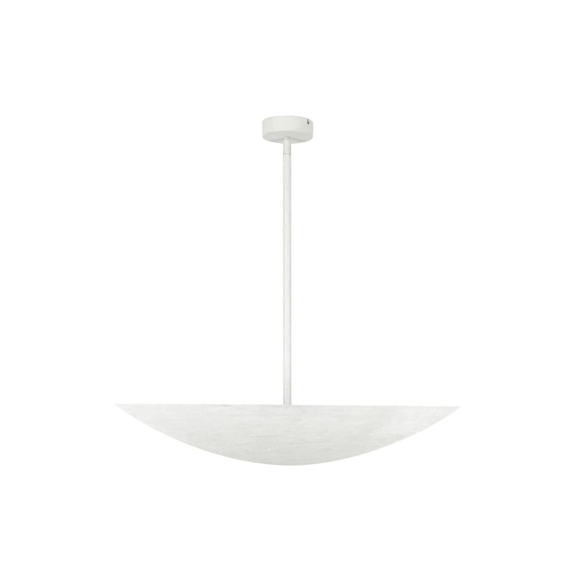 Sierra 5 Light Large Pendant Uplighter in Textured White-img-1