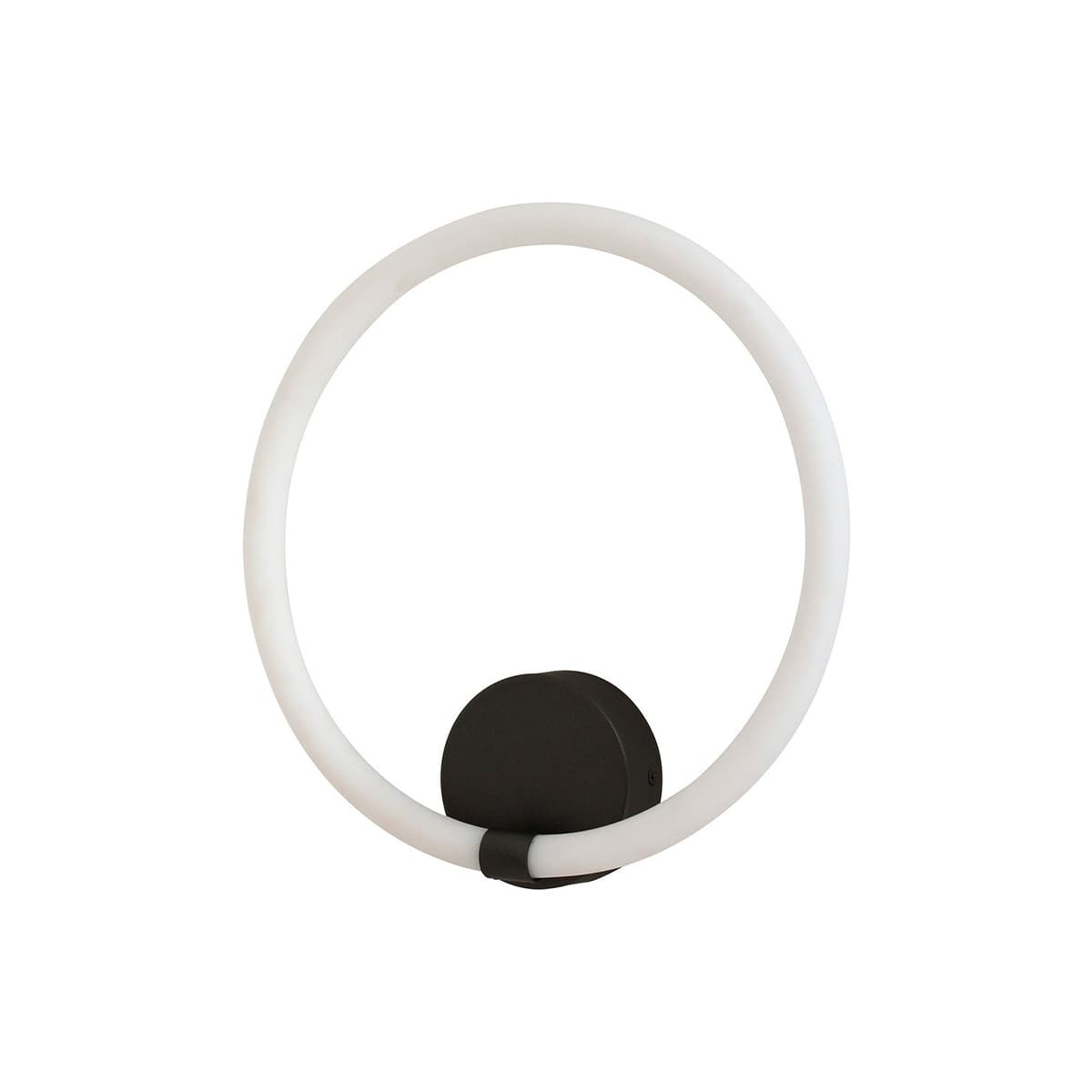 Sphere LED Wall Bracket in Aged Steel with Frosted White Tubes-img-1