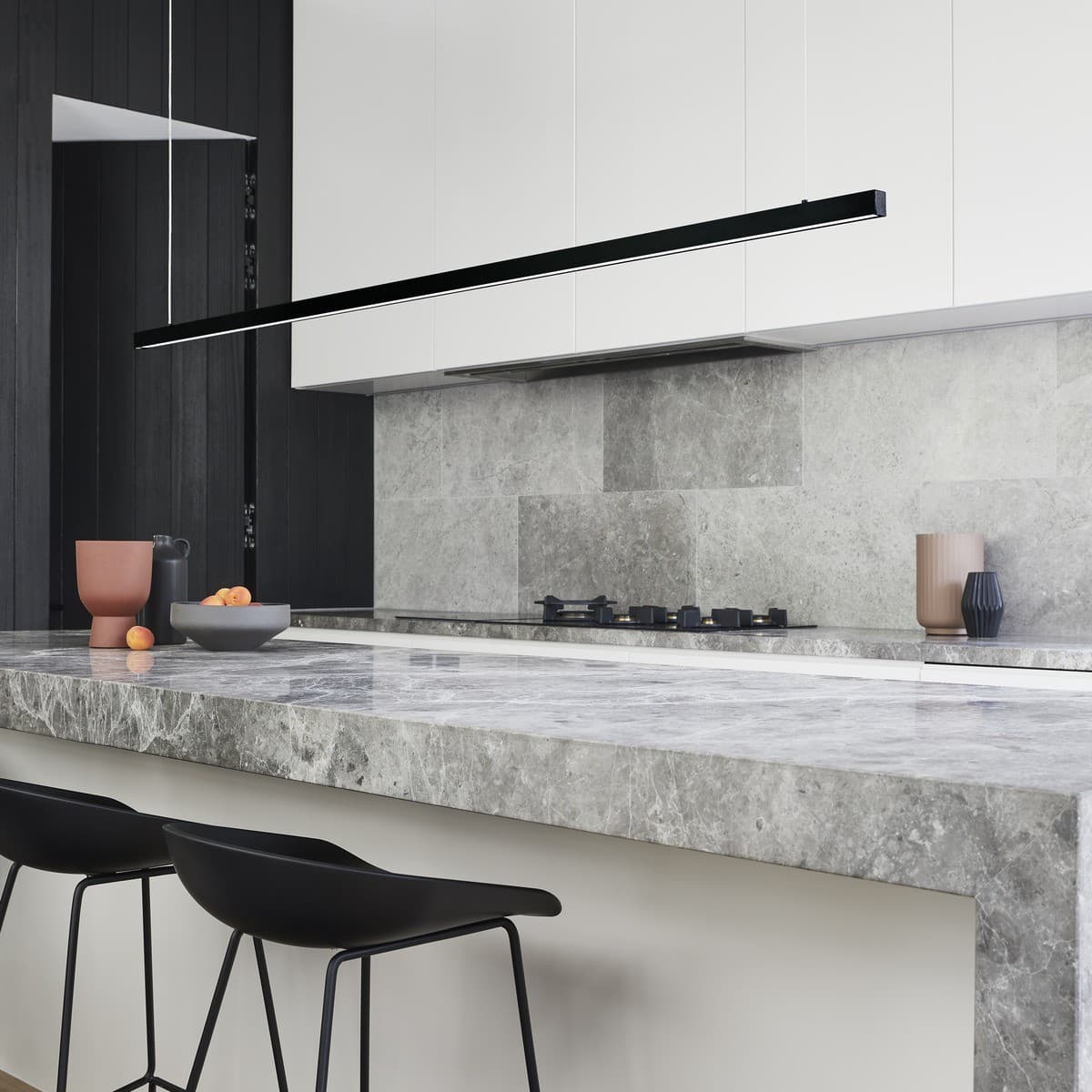 Strix III 1.8m LED Colour-Shifting Pendant in Black-img-5