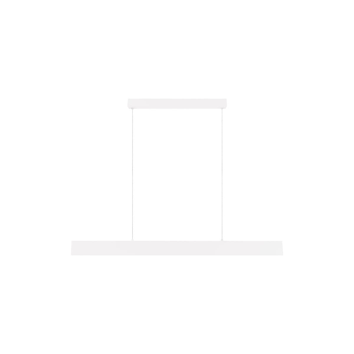 Contempo 1.2m LED Up/Down Pendant in White-img-1