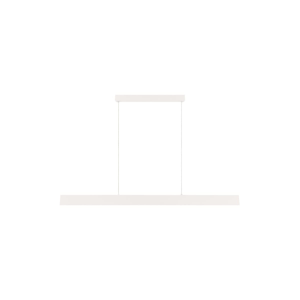 Contempo 2.2m LED Up/Down Pendant in White-img-1