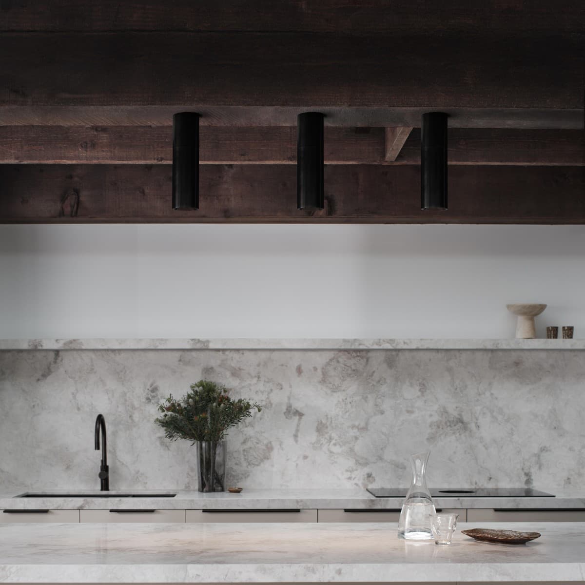 Ison LED Rise and Fall Pendant in Black-img-3