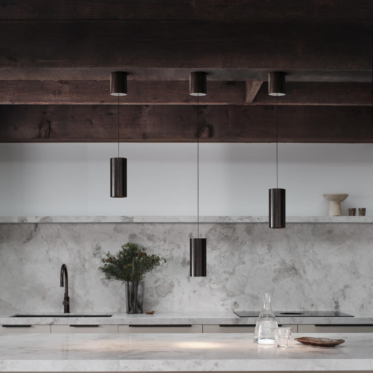 Ison LED Rise and Fall Pendant in Bronze-img-5