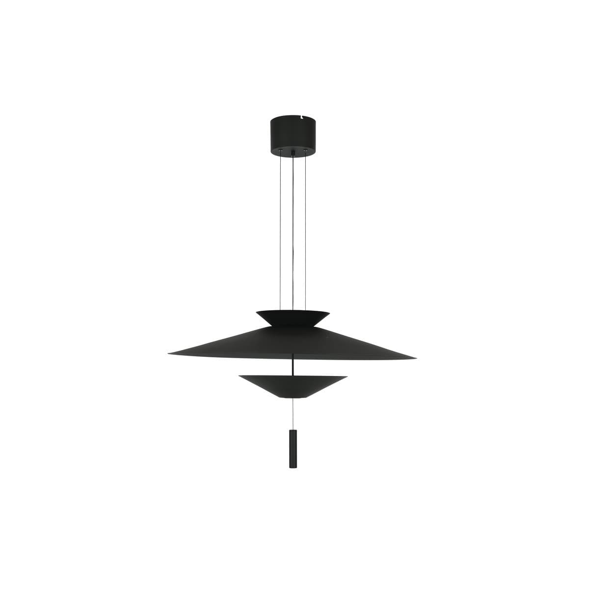 MFL Solstice 800mm LED Adjustable Pendant in Black-img-1