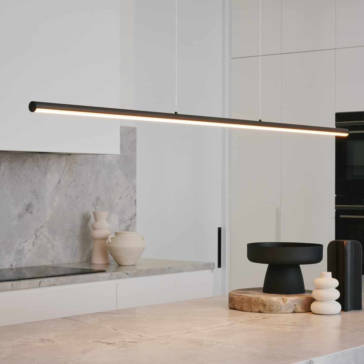 Lucci Connect Beam 1.8m LED RGB Smart Pendant with Day Night Sleep in Black-img-10