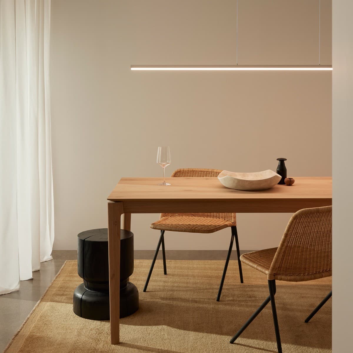 Lucci Connect Beam 1.8m LED RGB Smart Pendant with Day Night Sleep in White-img-2
