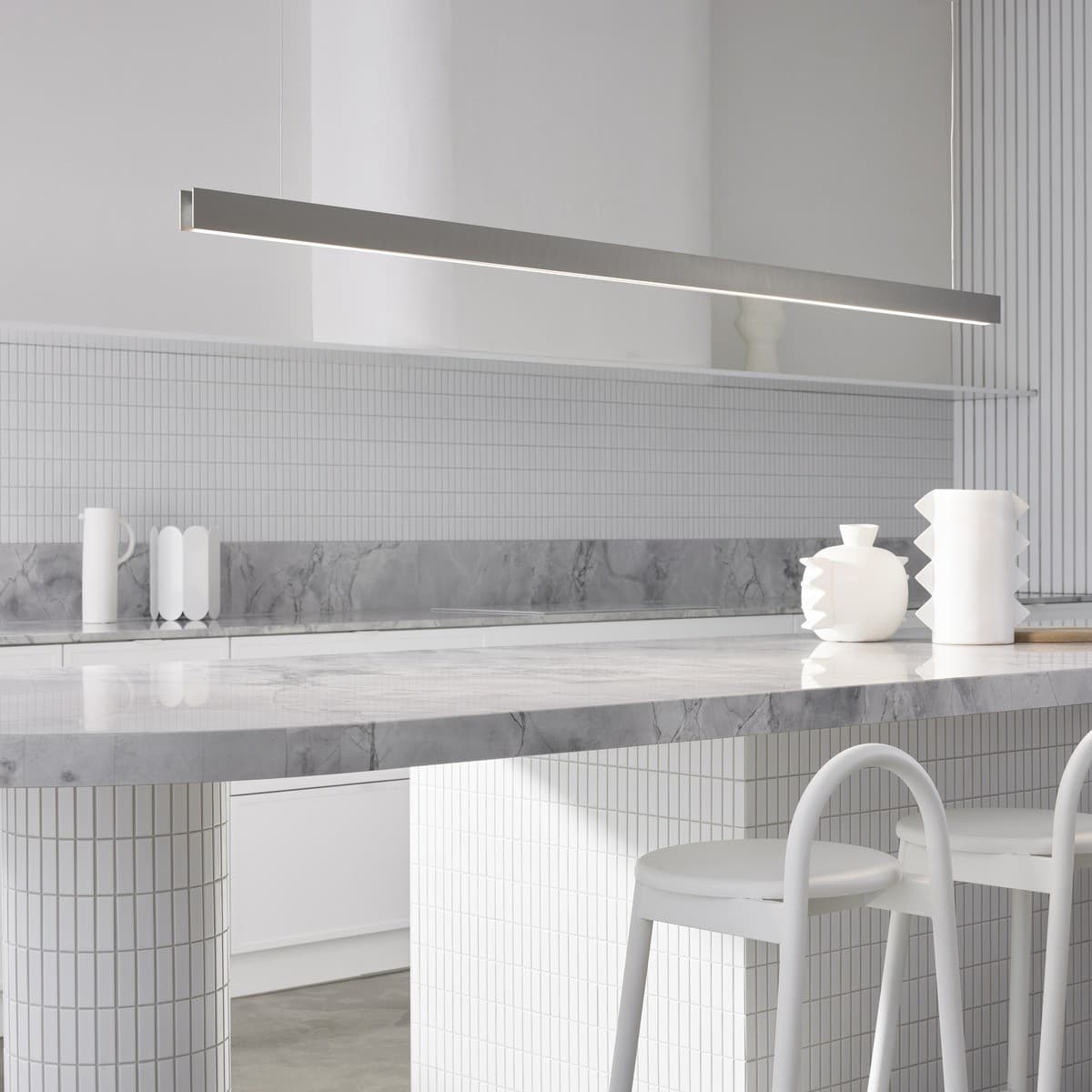 Strix III 1.8m Plate Shade Only in Brushed Nickel-img-2