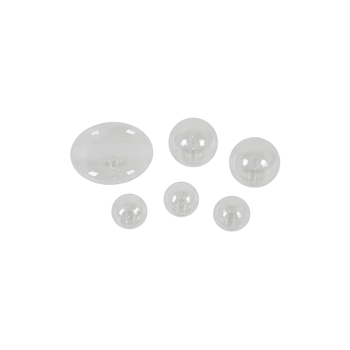 Orray 6 Light Glass Shade Set in Clear