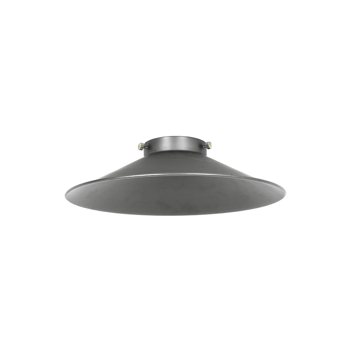 Manor 200mm Conical Shade in Aged Steel-img-1
