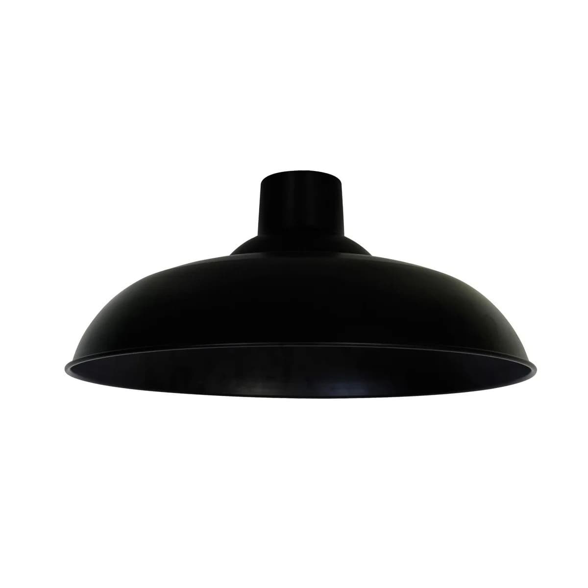 Manor 380mm Barn Metal Shade in Black-img-1
