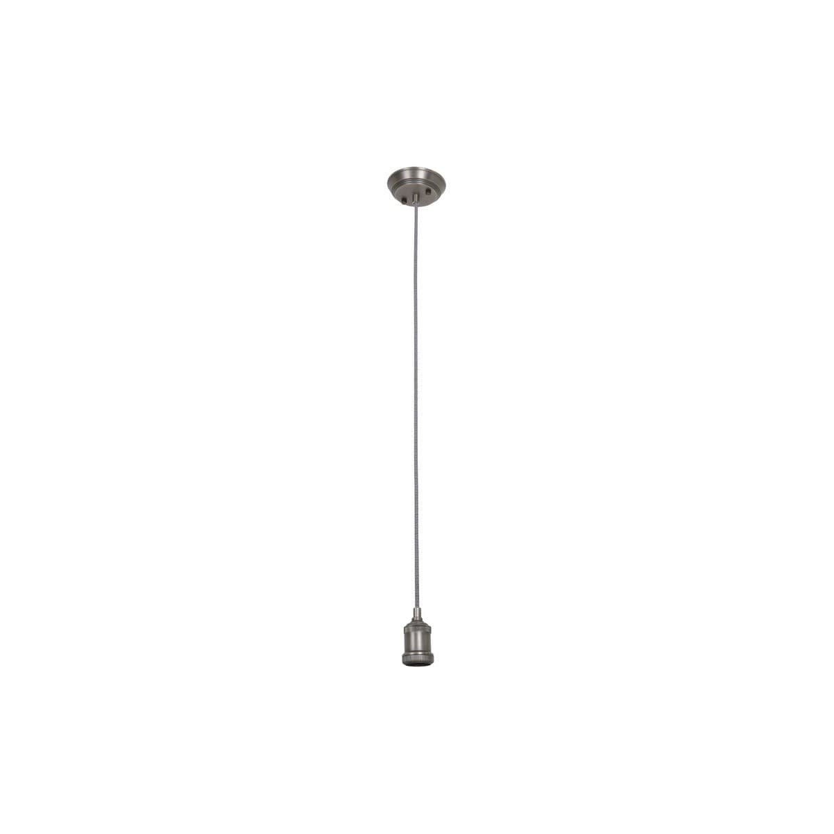Manor 1 Light 1.8m Suspension Cord in Antique Nickel