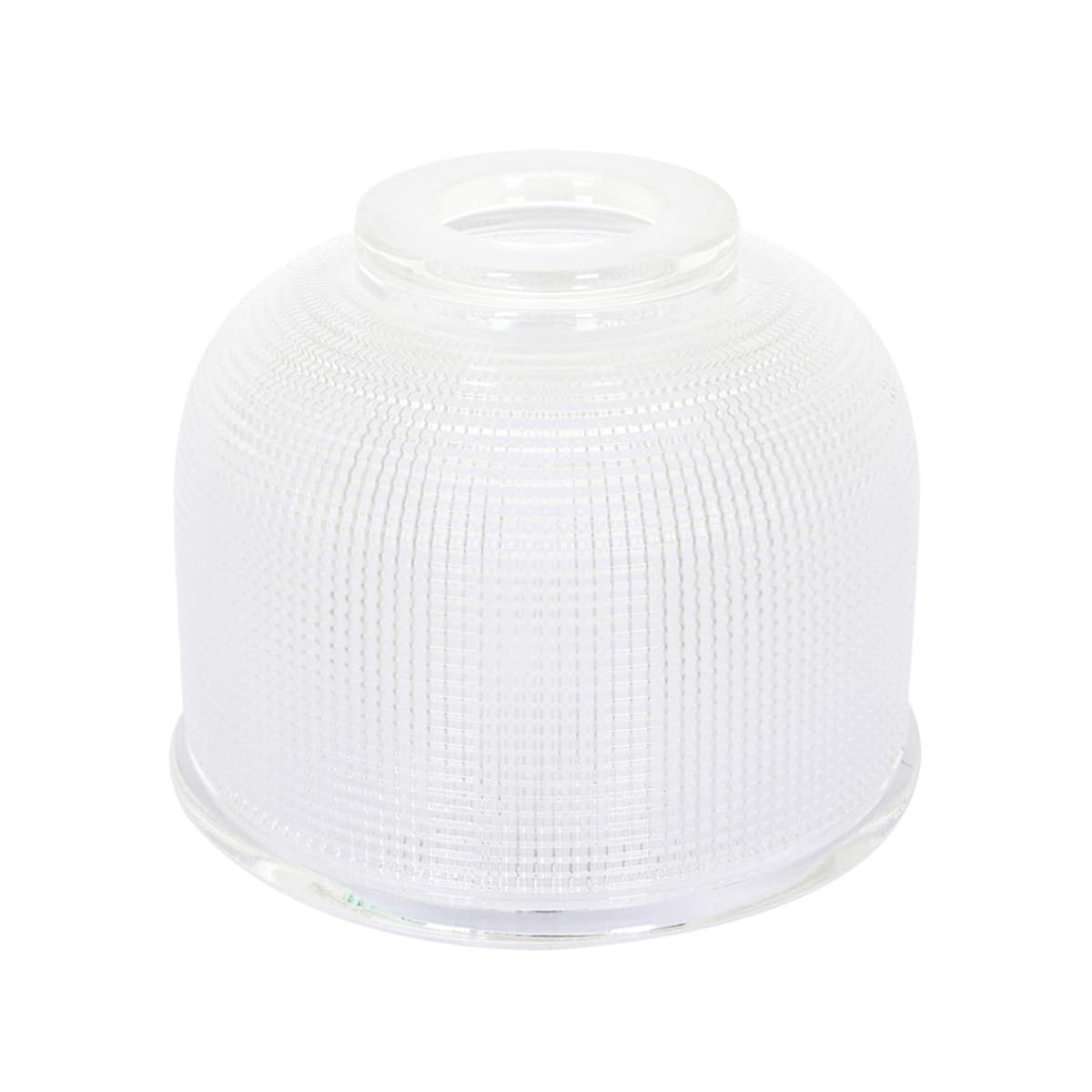 Manor 1 Light 145mm Holophane Shade in Clear Glass-img-1