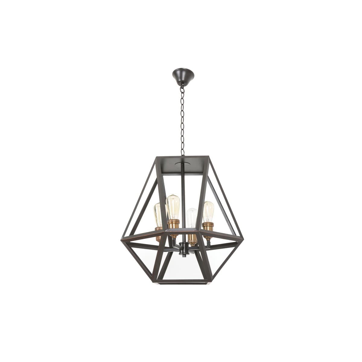 Vaille 4 Light Pendant in Oil Rubbed Bronze-img-1