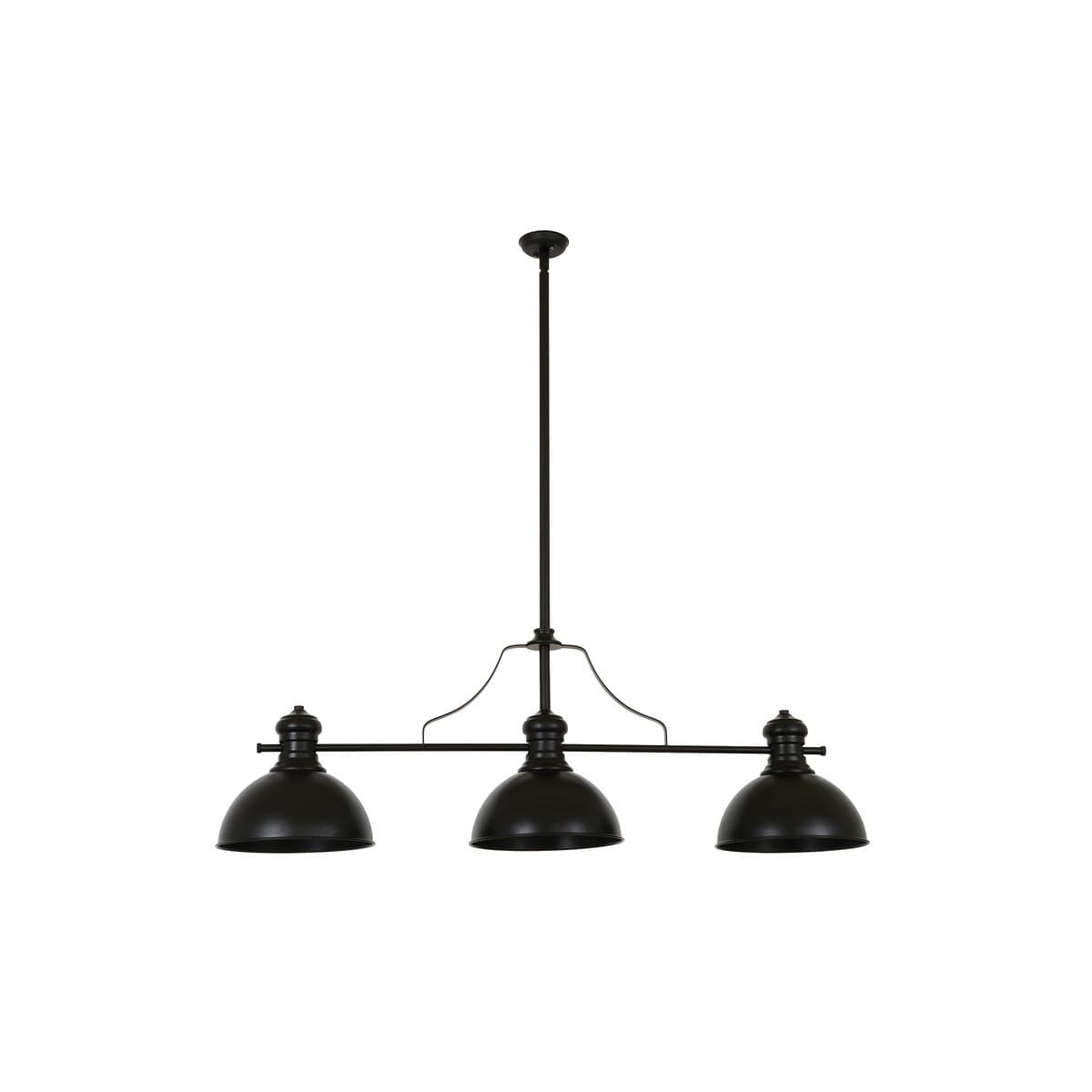 Alfred 3 Light Bar Pendant in Black-img-1