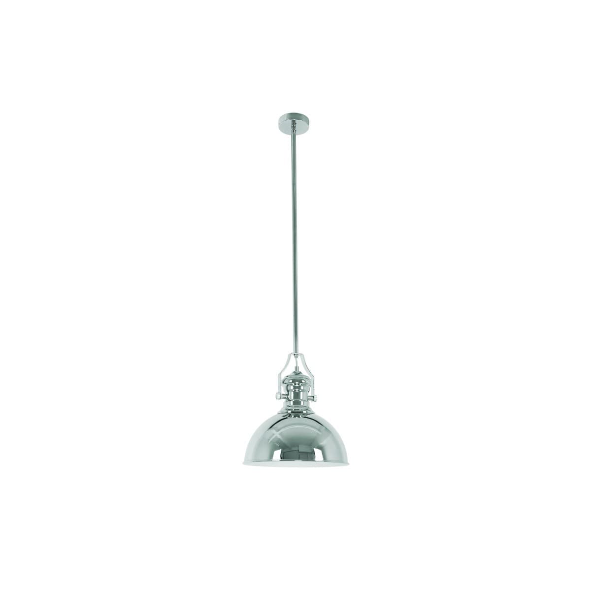 Alfred 1 Light Pendant in Chrome