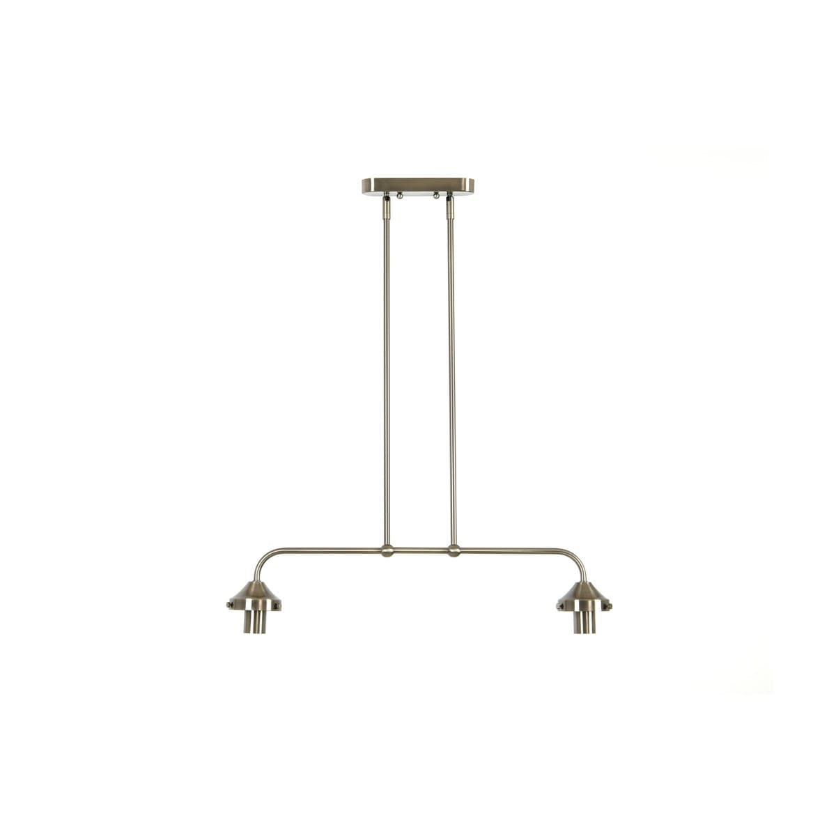 Chrysler 2 Light Bar Pendant in Antique Nickel-img-1
