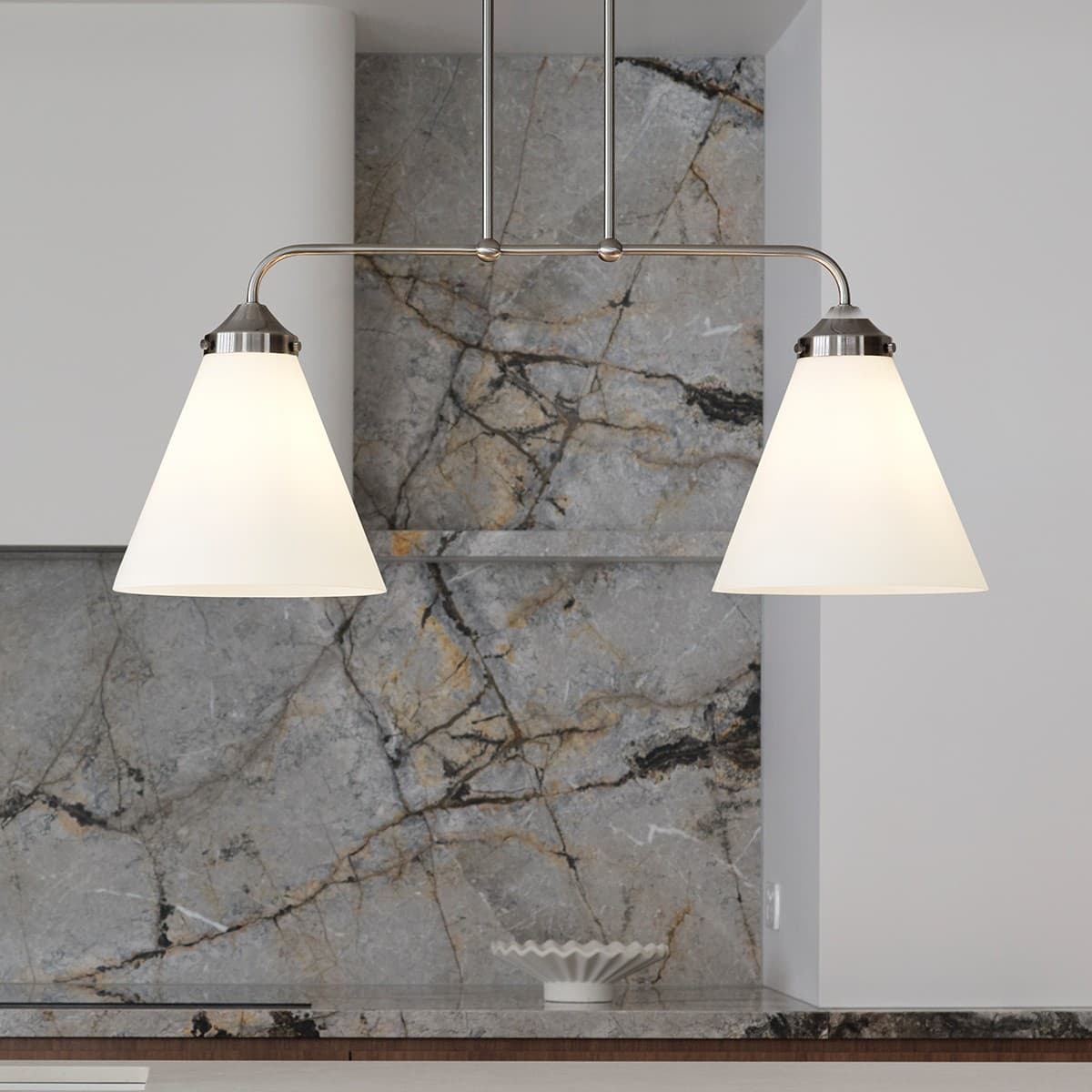 Chrysler 2 Light Bar Pendant in Antique Nickel-img-7