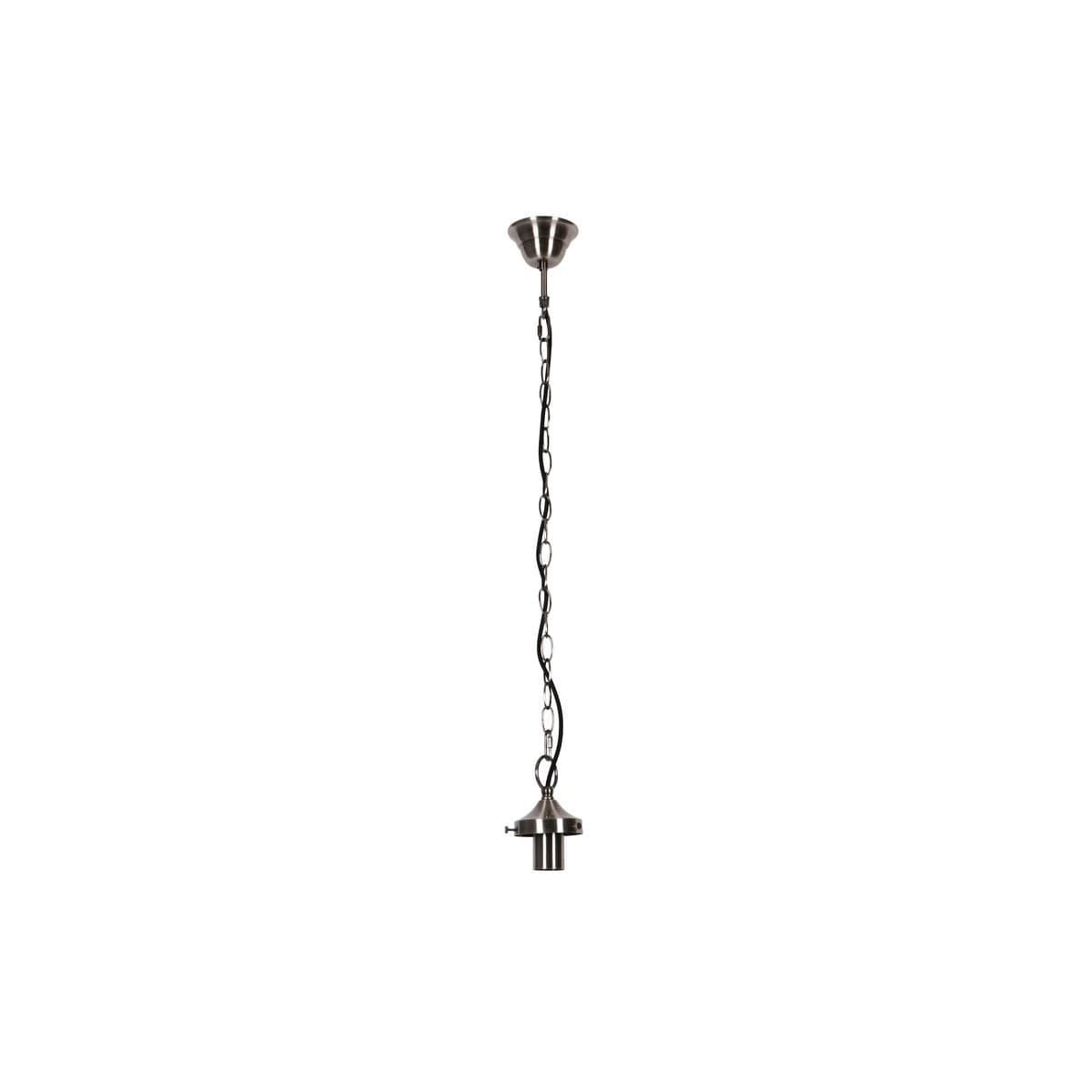 Chrysler 1 Light Chain Suspension in Antique Nickel-img-1
