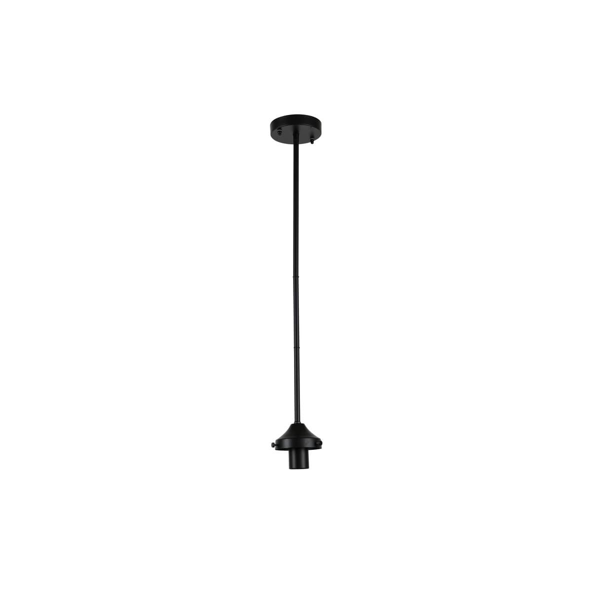 Chrysler 1 Light Exterior IP44 Rod Suspension in Black-img-1
