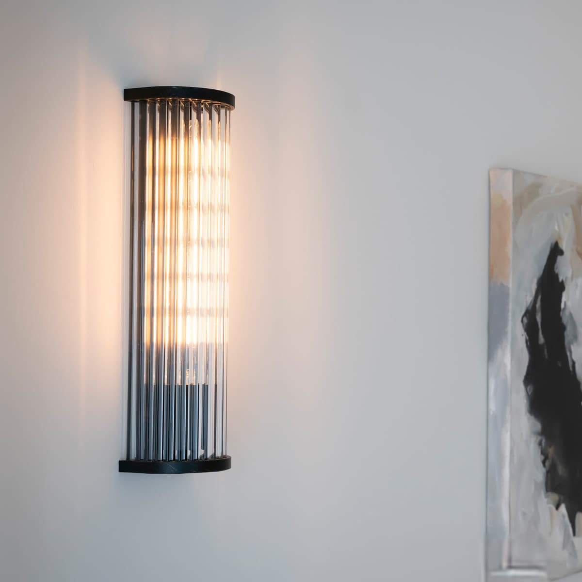 Corbelle 1 Light Wall Bracket in Antique Black